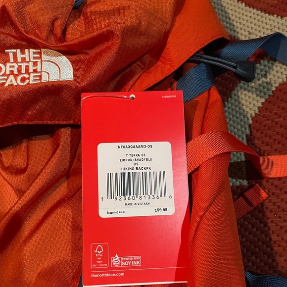 The North Face Youth Terra 55 Backpack - Picture 4 of 4